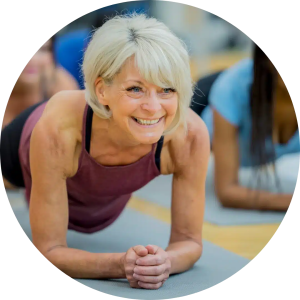 5 Everyday Habits That Could Be Causing Your Hip Pain 5 Lady doing a plank that can help with posture
